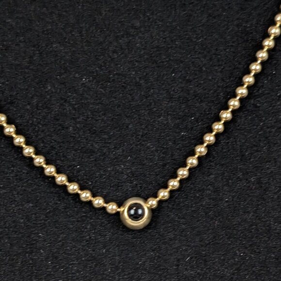 V. Avon Dainty Accented Ball Chain Necklace - Picture 3 of 5